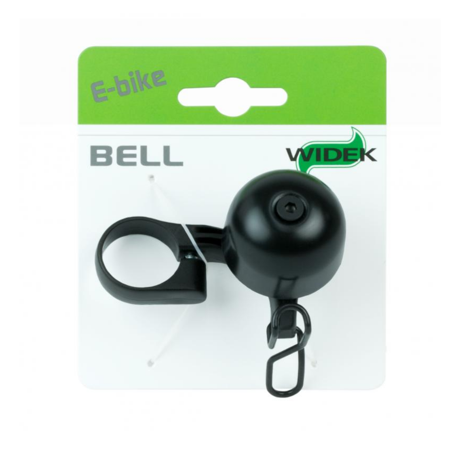 Büroklammer für Fahrradklingel Widek schwarz