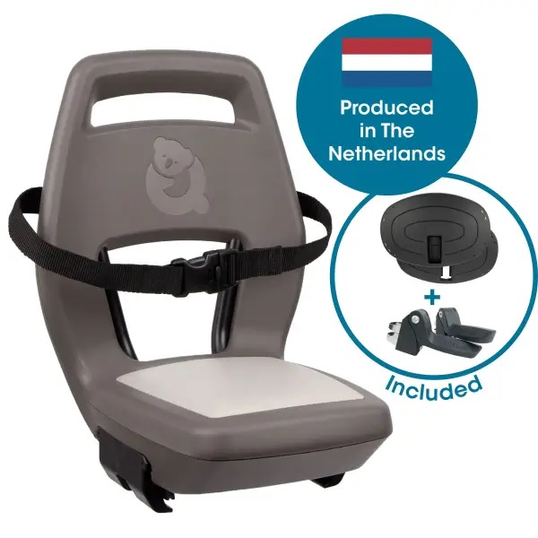 Qibbel Junior 6+ braun/sand (inkl. Gurt, Fußstützen und Fußschutzplatten)