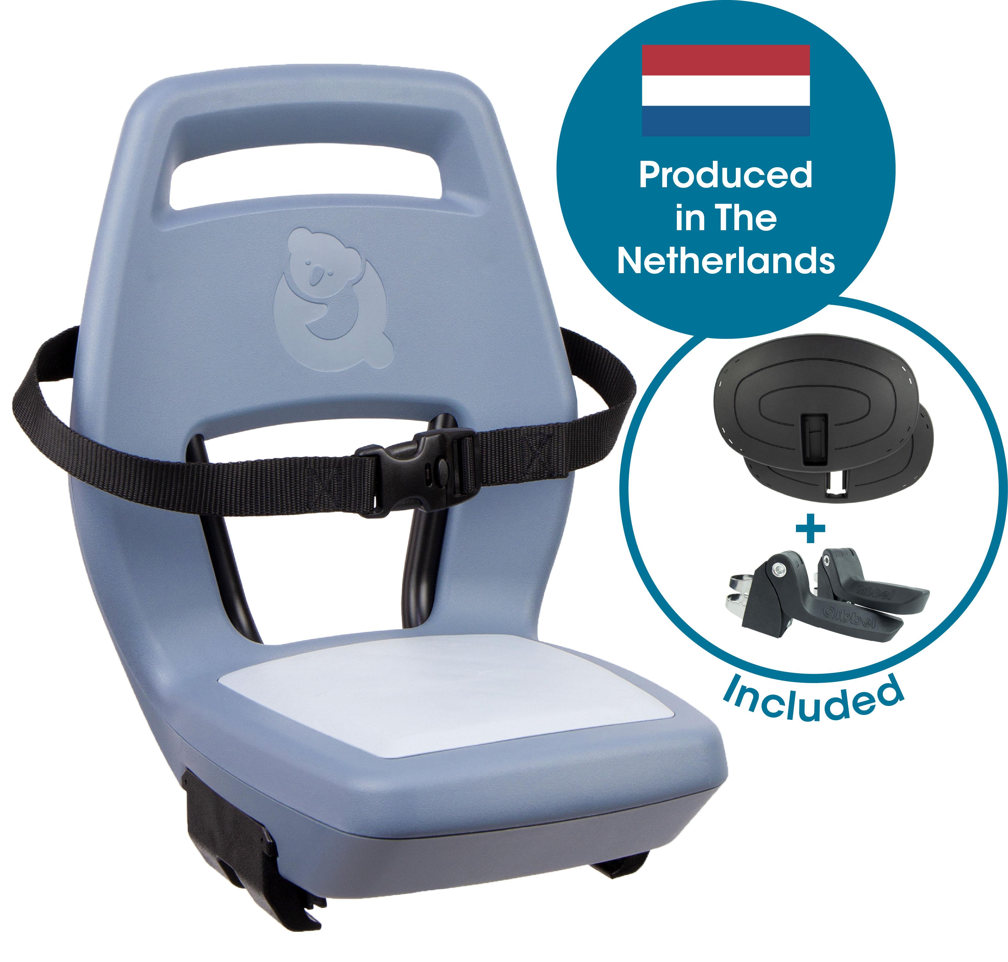 Qibbel Junior 6+ Ozeanblau – blau/blau – inkl. Fußstützen und Fußschutzplatten