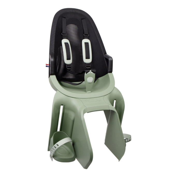 Qibbel Air Rücksitz,  Sage Green. Trägerbefestigung